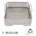 V. Mueller Genesis Stainless Steel Sterilization Basket 10.5 X 9 2.5. Fixed Price $75.00.