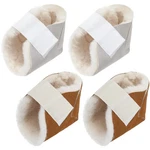 4 Pcs Heel Boot Sheepskin Protectors Soft Foot Cushions Pads W.... Fixed Price $39.02.