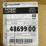 Patient Slippers, Bariatric Plus, Fall Management, 48/CS, By Halyard #48699.. Fixed Price $49.95.