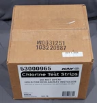 Kay Chemical F3151401 Chlorine Test Strips Roll - 100 Piece Lot. Fixed Price $42.49.
