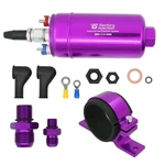 300LPH High Flow External Inline Fuel Pump (044 Style), Anodized Purple 12V H.... Fixed Price $81.00.