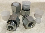 New Parker 8-1/2 F5OG-SS 7/8-14 X 1/2" Sae-orb Fnpt 316 Pipe Adapter (F4). Fixed Price $178.99.