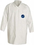 Dupont Lab Coat 30PK 1.2 Oz/sq Yd, Size Medium, Tyvek TY212SWHMD003000. Fixed Price $105.47.