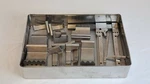 Codman 46-3191 Karlin Crank Retractor 18PC Set W/ 16 Blades & Sterilization Tray. Fixed Price $750.00.