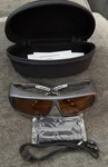 New Ellman Univet Yag Laser Safety Glasses Ppe Black Brown Lens OD5 532/1064/NM. Fixed Price $95.00.