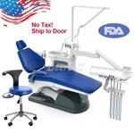 Azdent Dental Chair Unit Dc Motor Computer Controlled Leather Dentist Stool. Fixed Price $2815.12.