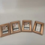 4 Pack 2.5X3.5 In. Copper Color Picture Frames Vertically Horizontal Rose Gold. Fixed Price $11.99.