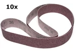 3M 72IN Sanding Belt (qty 10), Aluminum Oxide, Cloth 341D, 36 Grit. Fixed Price $44.00.