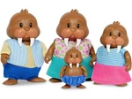 Li'l Woodzeez Famileez Tuskaroo Walrus Family Set With Storybook New In Box. Fixed Price $25.00.