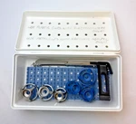 Cooper Surgical Rumi Uterine Manipulator W/ Plastic & Metal Koh Cups Case. Fixed Price $750.00.