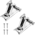 2 Pcs Bimini Top Deck Hinge 90 Fitting Concave Base Hardware With Quick Rel. Fixed Price $26.37.