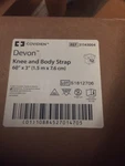 (case Of 12) Covidien 31143004 Devon Knee And Body Strap 60" X 3" (new). Fixed Price $24.04.
