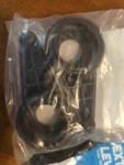 Impresa Door Knob Extension 2-PACK Soft Black Rubber Nip. Fixed Price $25.00.