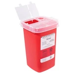 Alcedo Sharps Container For Home Use Quart (1-PACK) Biohazard Needle And Syr. Fixed Price $10.08.