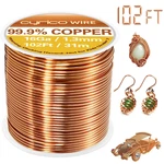 99.9% Pure Copper Wire, 16 Gauge 102 Feet Solid For Jewelry Making. Fixed Price $28.22.