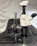Leica S8 Apo Stereo Microscope System EC3 Camera KL300 Led Boom Stand 0.63X Lens. Fixed Price $3500.00.