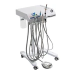 Greeloy GU-P302 Mobile Dental Unit Cart Treatment With Scaler Curing Light. Fixed Price $1082.99.