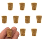 10PK Cork Stoppers, Size #3 - Tapered Shape Eisco Labs. Fixed Price $9.99.