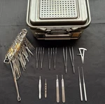 36 Pc V. Mueller Penile Surgical Instrument Tray W/ Case - Urology. Fixed Price $750.00.