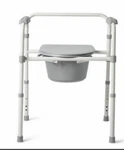Medline Guardian G1-200X1 3 Folding Steel Commode Toilet Chair. Fixed Price $30.09.