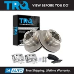 Trq Rear Brake Calipers Ceramic Pads & Rotors Fits 05-07 Ford F-350 11-12 F-450. Fixed Price $414.95.