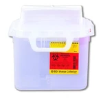Bd Sharps Container 1-PIECE 10-3/4 X W 4D Inch 5.4 Quart Pearl. Fixed Price $296.89.