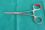 V. Mueller CH6180 Cooley Patent Ductus Clamp 6-1/4", Straight Jaws, 1-1/2". Fixed Price $17.46.