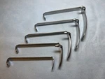Set Of 5 V. Mueller Davis-crowe MO161-MO164 Gag Blades & MO160 Tooth Plate. Fixed Price $185.00.