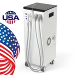Portable Dental Suction Unit Mobile Vacuum Pump Machine 350L/MIN Azdent. Fixed Price $650.00.
