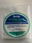 Nos Dodge Perma-safe Plastics X-large Unionall Mortuary Vinyl Garment Bodybag. Fixed Price $39.99.