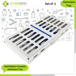 Cynamed German Stainless Steel Dental Sterilization Cassette Autoclave Tray Rack. Fixed Price $29.99.