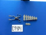 D9404 V. Mueller Park Self Retaining Swiveled Retractor With Blade Set SU295. Fixed Price $175.00.