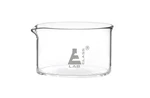 Crystallizing Dish, 100ML - Flat Bottom, With Spout Borosilicate 3.3 Glass. Fixed Price $25.99.