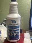 Maxtite Isopropyl Alcohol 99.9% Quart Bottle. Fixed Price $19.95.