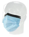 Face Mask With Eye Shield, Precept Level 3 FLUIDGARD-160 Anti-fog 25/BX #14410. Fixed Price $17.99.
