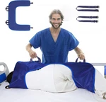 Patient Lifting Turning Strap, Shaped Sheet With Handles For Bed Transfer. Fixed Price $29.99.