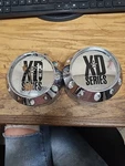 Xd Series Chrome Custom Wheel Center Cap* #464K106 (for 2 Cap) Aesthetic Wear.. Fixed Price $30.00.