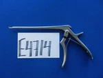 E4714 Ruggles R1648 Micro 1.0MM Kerrison 40 Degree Up Angled Rongeur 7" Length. Fixed Price $100.00.