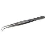 Lab Tweezers High Precision Forceps, 6" 15.2 Cm, Fine Strong Curved Point Twe.... Fixed Price $14.45.