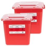 Alcedo Sharps Container For Home Use Gallon 2-PACK Biohazard Needle And. Fixed Price $36.80.