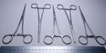 5X V.mueller #SU-6030 Allen Intestinal Clamp 8" Stainless Steel Surgical Forceps. Fixed Price $89.10.