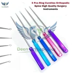 Arthrex Ring Curettes Set Of 5 Pcs AR-21010 AR-21020 AR-20010 AR-20020 AR-20030. Fixed Price $410.00.
