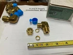 Tylok B-6-DME-6, 3/8" Tube X Mnpt Brass, 90 Elbow, Made-in-the-usa. Fixed Price $6.95.