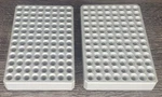 (lot Of 2) Stratagene Agilent Aluminum Benchtop 96 Tube Working Racks #410094. Fixed Price $89.00.
