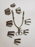 Lot Of 16 Codman Hemilaminectomy Retractor With Blades 2093, 50-1394, 50-1384. Fixed Price $210.99.