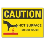 Lyle LCU3-0147-RD 7X5 Hot Surface Caution Rflctv LABEL,5INX7IN 49VG48. Fixed Price $8.10.