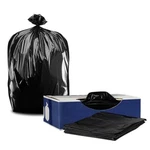 100 Count Heavy Duty Black Trash Bags 35 Gallon 1.5 Mil Thick Industrial Stre.... Fixed Price $57.29.