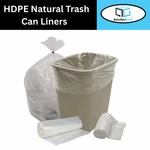 Hdpe Natural Star Seal Trash Can Liners Bag 0.43 Mil 33"X40" Gal 500 Pcs. Fixed Price $56.49.