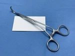 Pilling 354136 Derra Anastamosis Clamp, 7", Curved Debakey Jaws, 2.4 X 30MM. Fixed Price $20.00.