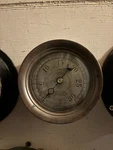 Antique 3 1/2" Am. S.g. & V. Mfg. Co., Boston Steam Pressure Gauge. Fixed Price $80.00.